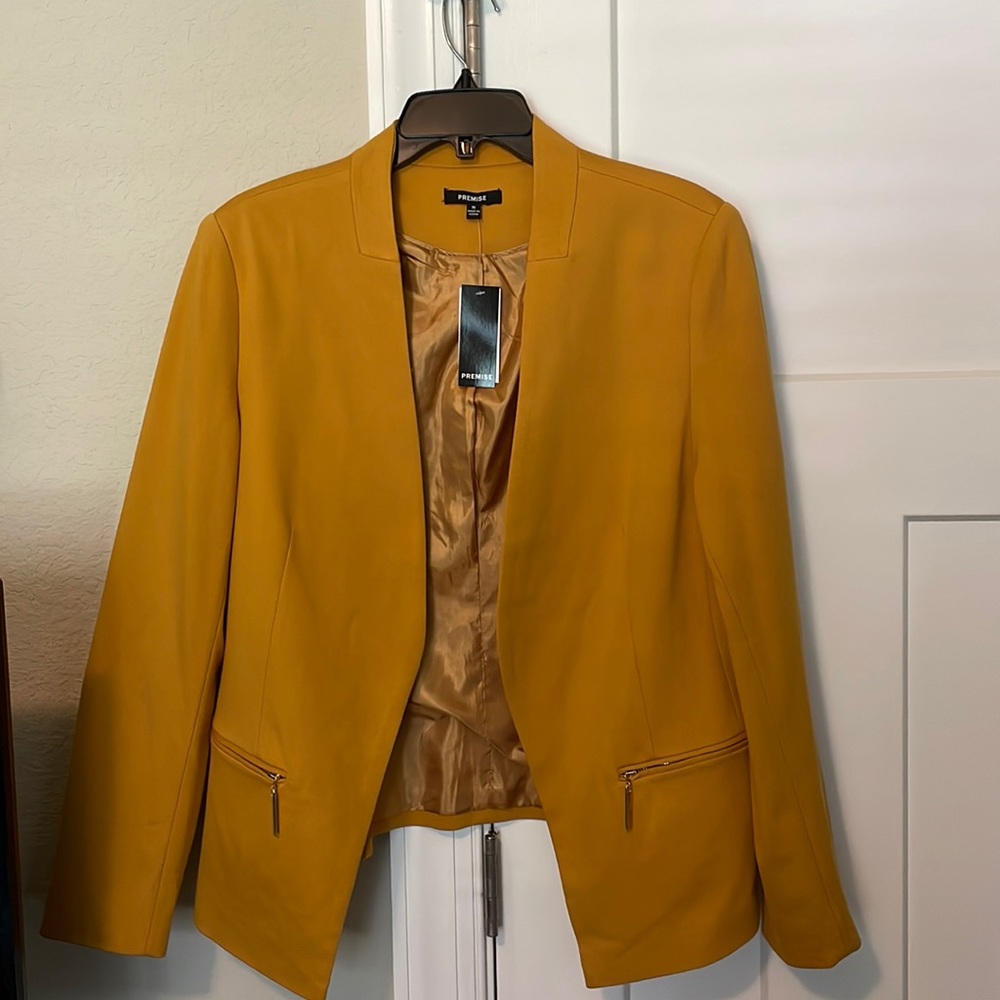 Mustard Blazer